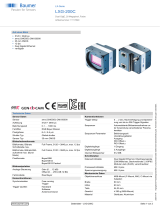 Baumer LXG-200C Datenblatt