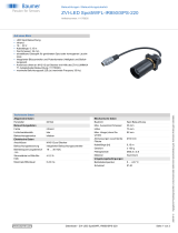 Baumer ZVI-LED Spot5WFL-IR850/SPS-220 Datenblatt