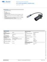 Baumer ZVI-LED Spot5WFL-R/SPS-220 Datenblatt