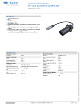 Baumer ZVI-LED Spot5WFL-IR850/SPS-220 Datenblatt