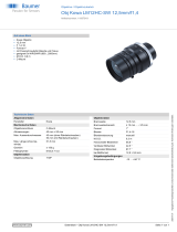Baumer Obj Kowa LM12HC-SW 12,5mm/f1,4 Datenblatt
