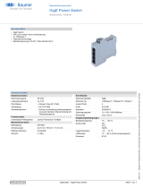 Baumer GigE Power Switch Datenblatt