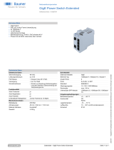 Baumer GigE Power Switch Extended Datenblatt
