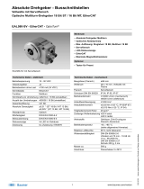 Baumer EAL580-SV - EtherCAT Datenblatt