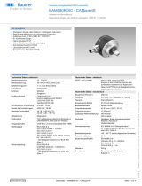 Baumer EAM580R-SC - CANopen® Datenblatt