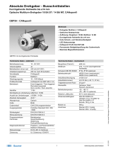 Baumer GBP5H - CANopen® Datenblatt
