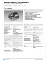 Baumer X 700 - CANopen® Datenblatt
