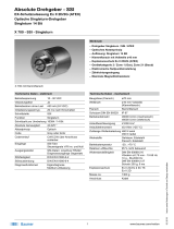 Baumer X 700 - SSI - Singleturn Datenblatt