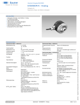 Baumer EAM580R-K - Analog Datenblatt