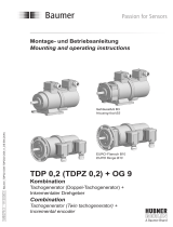 Baumer TDP 0,2 + OG 9, TDPZ 0,2 + OG 9 Installation and Operating Instructions