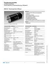 Baumer MSIA 68 planetary gear transmission CANopen Datenblatt