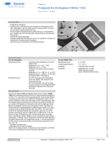 Baumer Analyzer for encoders HENQ 1100 Datenblatt