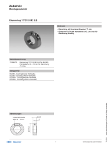 Baumer Clamping ring 17/31/ 8 M3 8.8 for EIL580 hollow shaft ø12...15 mm for clamping at A side Datenblatt