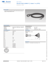 Baumer Connector M23 (S2BG17), 1 m cable (ATD) Datenblatt