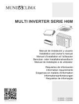mundoclima MULTI INVERTER MUPR-09-H6M Installationsanleitung