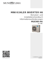 mundoclima Series MUENR-H6 “Mini Chiller DC Inverter” Installationsanleitung