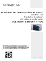 mundoclima Series MUENR-H7 “DC Inverter Modular Chiller” Installationsanleitung