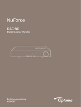 NuForce DAC-80 Bedienungsanleitung