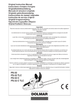 Dolmar PS-32 Original Instruction Manual