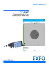 EXFO FIP-400B WiFi FIP and ConnectorMax2 iOS Mobile Benutzerhandbuch