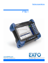 EXFO FTB-1 Benutzerhandbuch