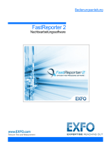 EXFO FastReporter 2 Benutzerhandbuch