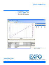 EXFO LiteReporter Test Result Viewer Benutzerhandbuch