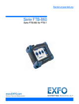 EXFO FTB-860 Series NetBlazer Benutzerhandbuch
