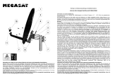 Megasat 60cm dishsteel Assembly Instructions
