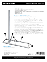 Megasat Rafter bracket Profi-Line Installationsanleitung