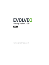 Evolveo strongvision 2gb Bedienungsanleitung