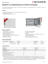 Binder KT 115 Datenblatt