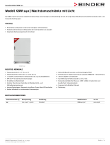 Binder KBW 240 Datenblatt