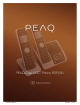 PEAQ PDP250 Bedienungsanleitung