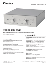 Pro-Ject Phono Box RS2 Produktinfo