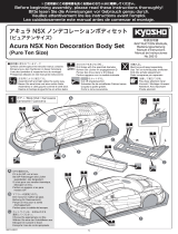 Kyosho No.39213Acura NSX Body Shell Benutzerhandbuch