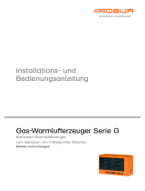Robur G Series Installation, Use And Maintenance Manual