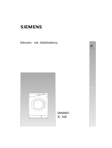 Siemens WM54050/01 Benutzerhandbuch