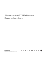 Alienware AW2721D Benutzerhandbuch