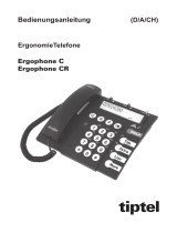 Tiptel Ergophone CR Benutzerhandbuch