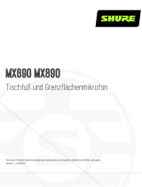 Shure MX690-890 Benutzerhandbuch
