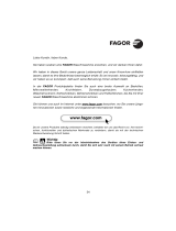 Fagor FT-4136S Bedienungsanleitung