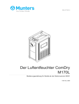 Munters T-M170L-A1808 Bedienungsanleitung