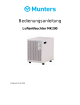 Munters MK200 Bedienungsanleitung
