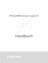 PHICOMM SMART SCALE S7 Bedienungsanleitung