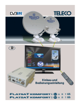 Teleco flatsat komfort smart Benutzerhandbuch
