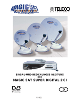 Teleco Magic Sat Super Digital 2 CI Benutzerhandbuch