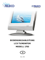 Teleco Monitor 17 LCD1703 Benutzerhandbuch