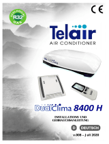 Telair DUALCLIMA 8400H Benutzerhandbuch