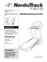 NordicTrack T 20.5 Treadmill Bedienungsanleitung